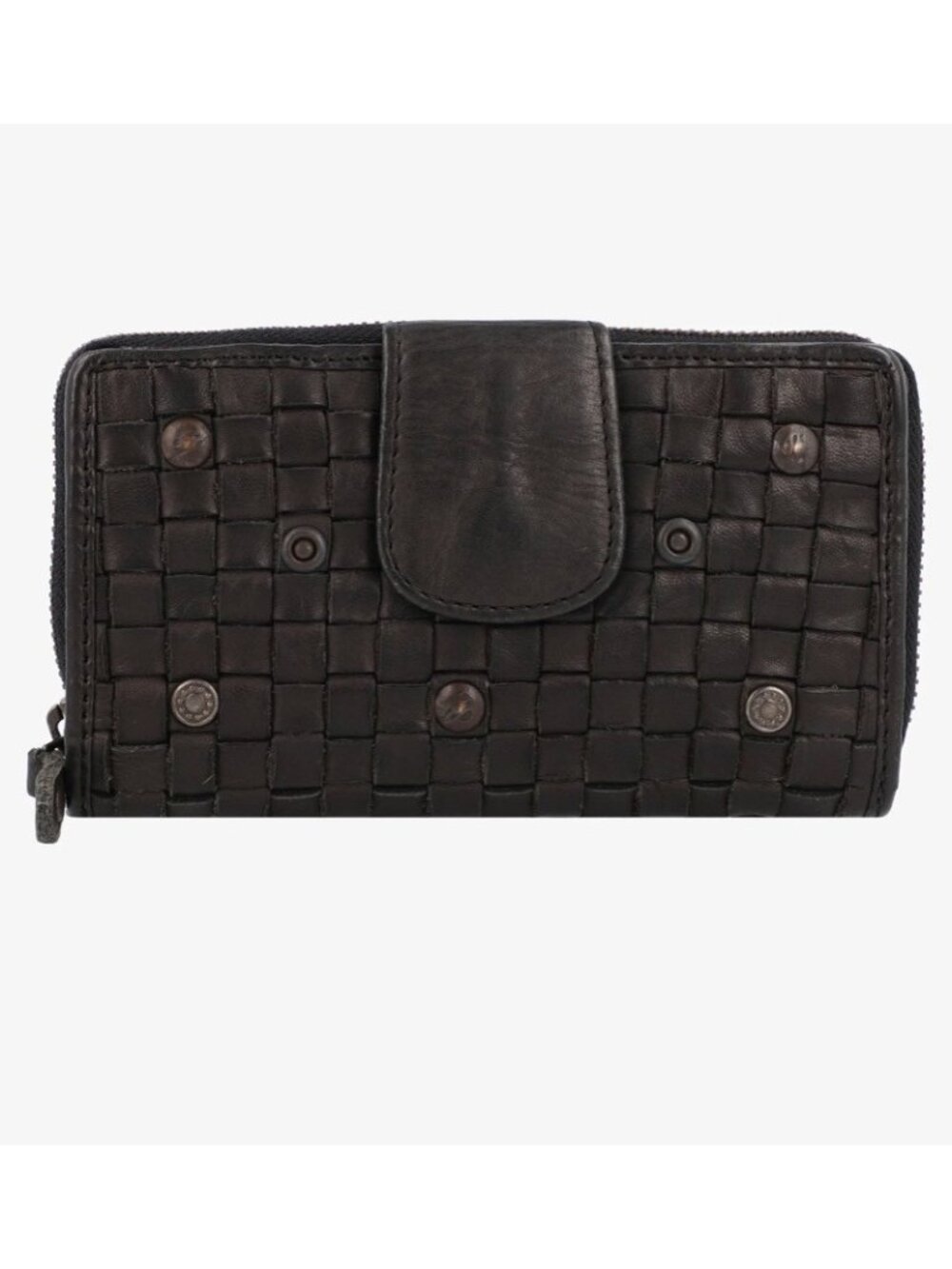Harbour 2nd Lucinda Leather Wallet RFID Protection Dark Ash